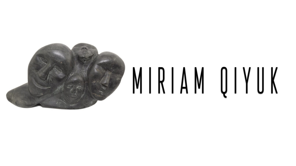 Inuit artist Miriam Qiyuk