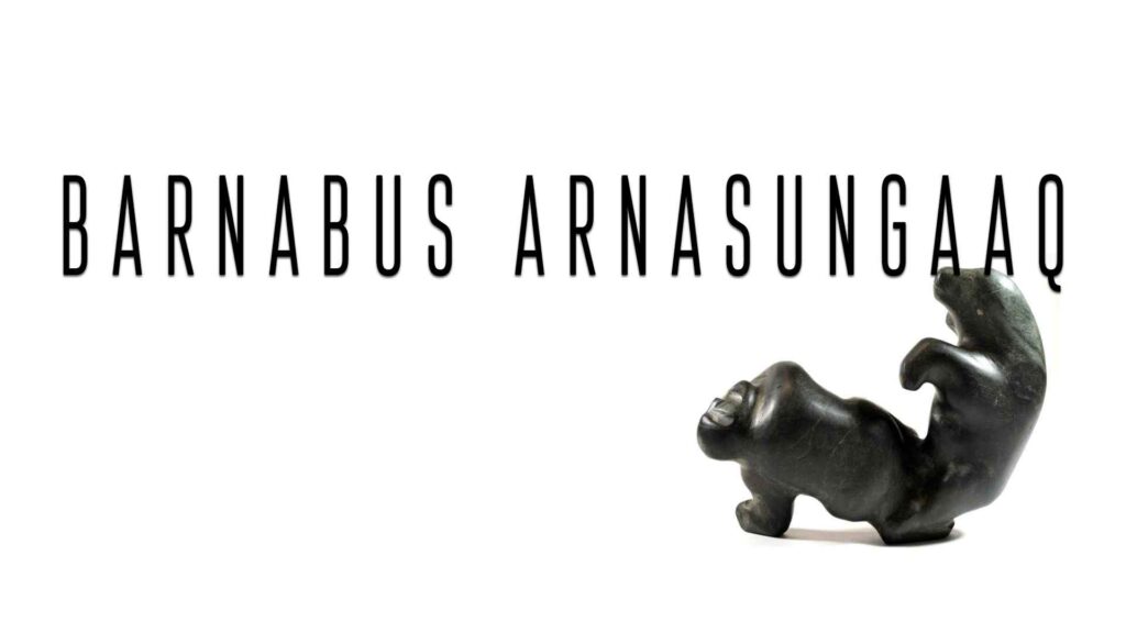 View sculptures by Barnabus Arnasungaaq in the Joram Piatigorsky Inuit Art Collection